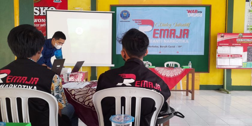 Program Pilot Project Desa Bersinar, BNNK Banyumas Tunjuk Tiga Siswa MAN 2 Banyumas Pada Kegiatan Dialog Interaktif Remaja Anti Narkotika