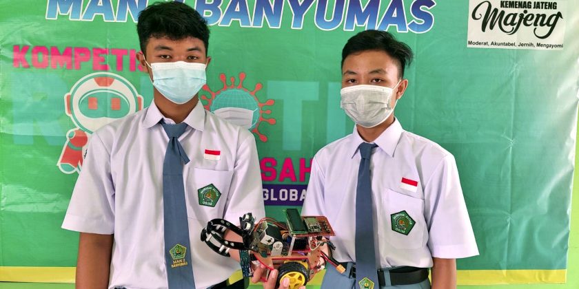 Prestasi Tim Robotik MAN 2 Banyumas Pada Ajang Madrasah Robotics Competition (MRC) 2021