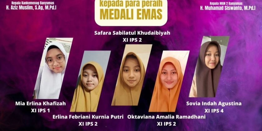 Meraih medali emas fiajang Asosiasi olimpiade nusantara 2022