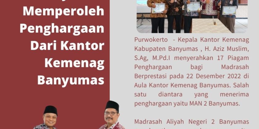 MAN 2Banyumas sebagai madrasah vokasional dan robotik