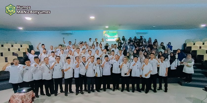 Pembinaan GTK MAN 2 Banyumas Bersama Ka.Kan.Kemenag Berlangsung Seru