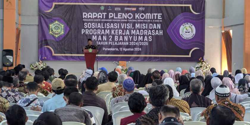 Rapat Pleno Komite MAN 2 Banyumas Selesai Dilaksanakan
