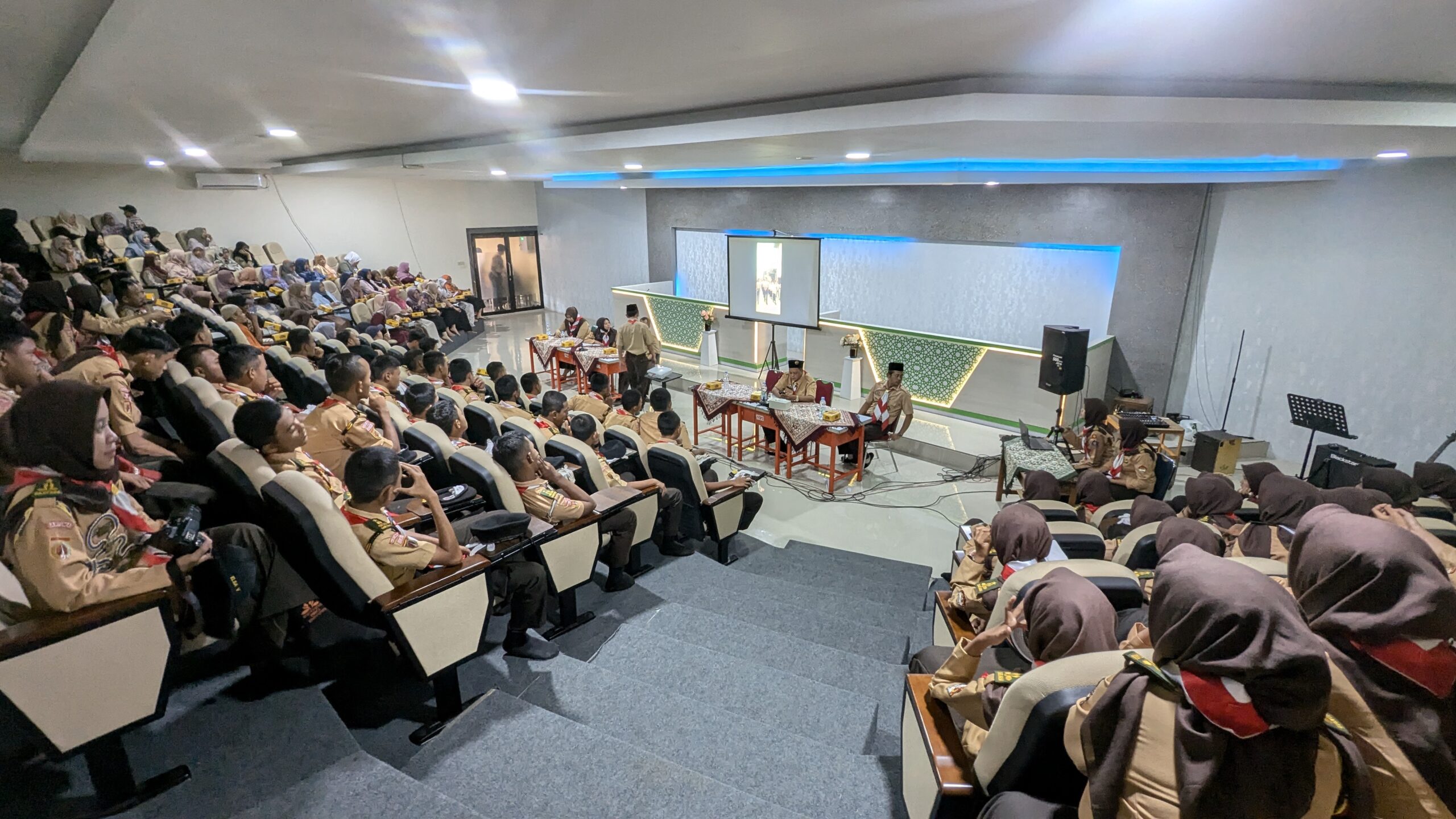 Sarasehan Orang Tua/Wali Siswa Pasukan Adhikara Usai Kegiatan Upacara Hari Pramuka Ke-63